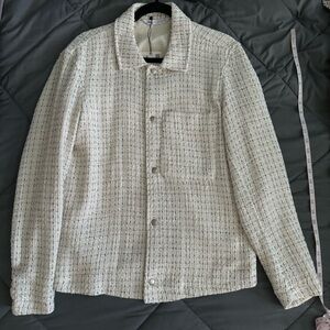 ZARA Tweed Button-up